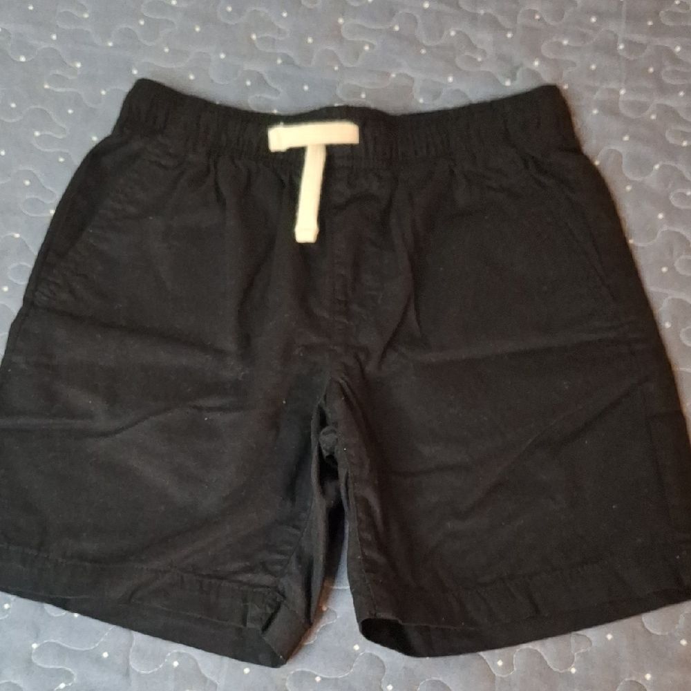 Old Navy Relaxed Black Casual Shorts with Drawstring size medium